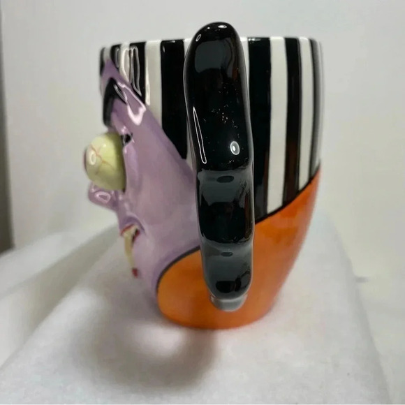 Department 56 Dracula Vampire Halloween Google Eyes Mug Limited Ed. Sm. Chip - Picture 5 of 9